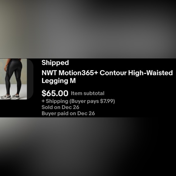 NWT Motion365+ Contour High-Waisted Legging M (FINAL PRICE $65) - Picture 2 of 16